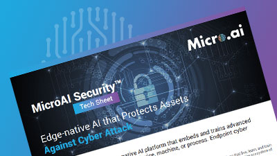 MicroAI Security™ Tech Sheet