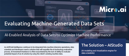 Evaluating Machine Generated Data Sets